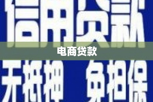 晋中电商贷款