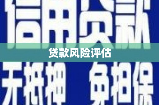 晋中贷款风险评估