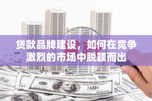 晋中贷款品牌建设，如何在竞争激烈的市场中脱颖而出