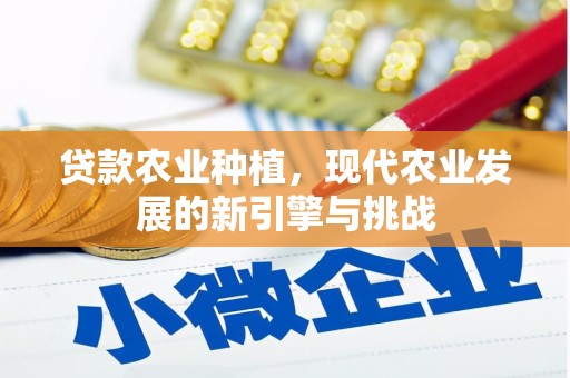 晋中贷款农业种植，现代农业发展的新引擎与挑战
