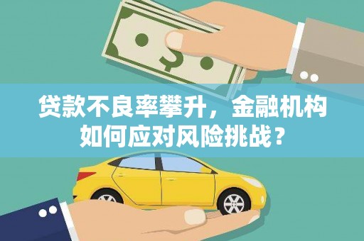 晋中贷款不良率攀升，金融机构如何应对风险挑战？