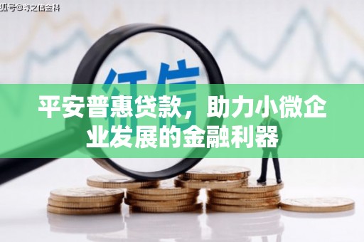 晋中平安普惠贷款，助力小微企业发展的金融利器