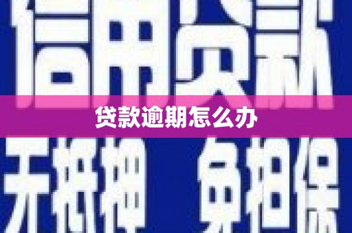 晋中贷款逾期怎么办