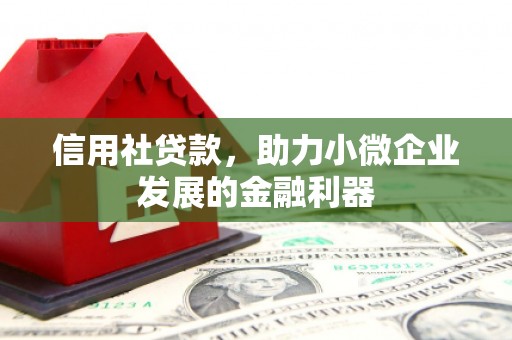 晋中信用社贷款，助力小微企业发展的金融利器
